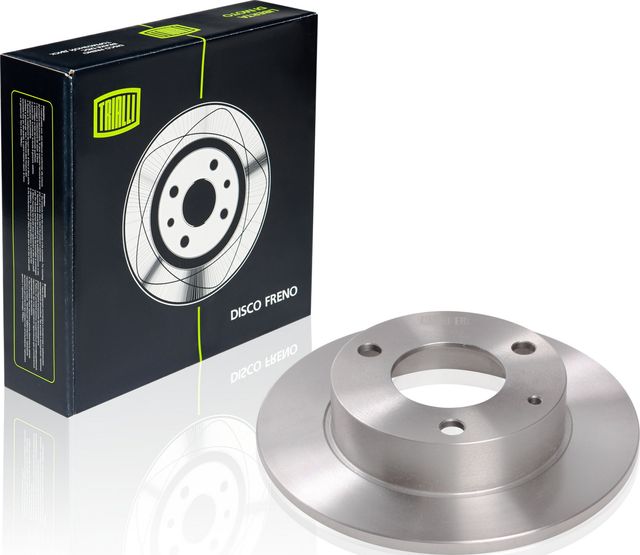 Тормозной диск Trialli передний для ВАЗ 1111 Ока 1988-2008. Артикул DF 110