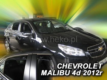 Дефлекторы Heko для окон Chevrolet Malibu VIII седан 2011-2016. Артикул 10539