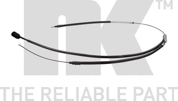 Трос ручника (тросик ручного тормоза) NK. Артикул 9036184