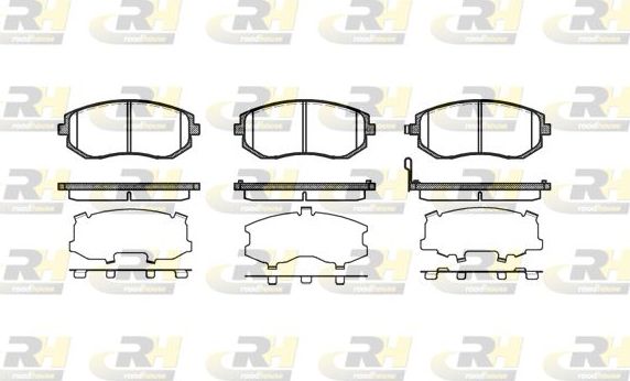 Тормозные колодки RoadHouse. Артикул 2951.11