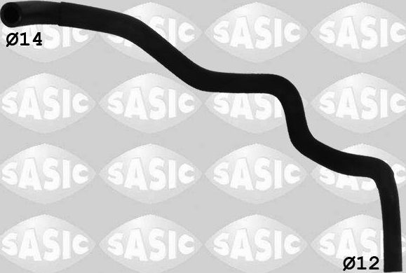 Патрубок радиатора (системы охлаждения) Sasic. Артикул 3400085