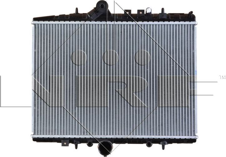 Радиатор охлаждения двигателя NRF EASY FIT для Peugeot 607 I 2000-2011. Артикул 58351