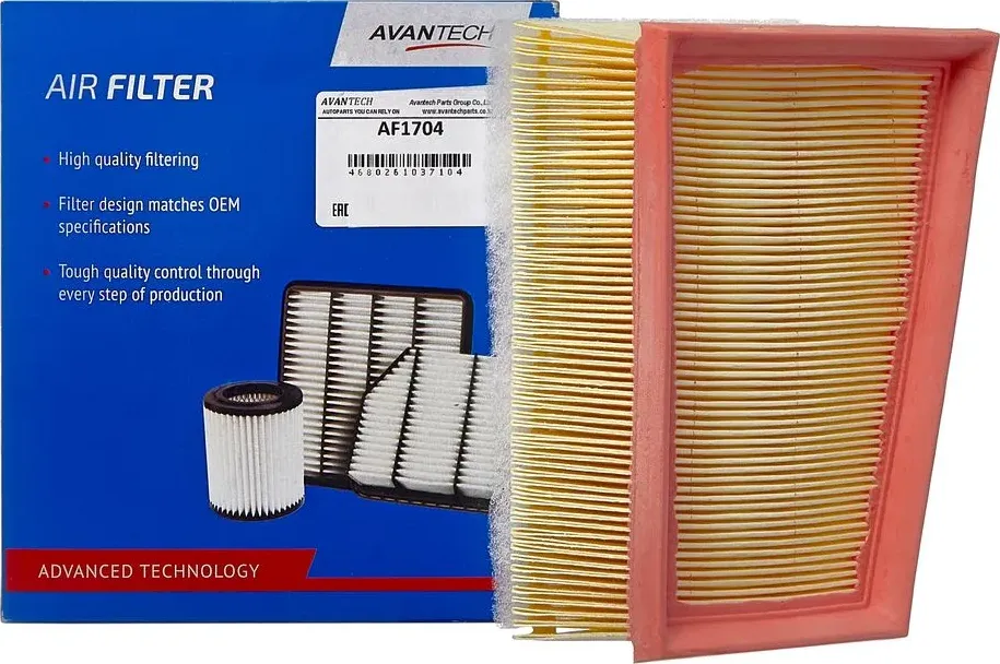 Фильтр воздушный (Avantech). Артикул AF1704