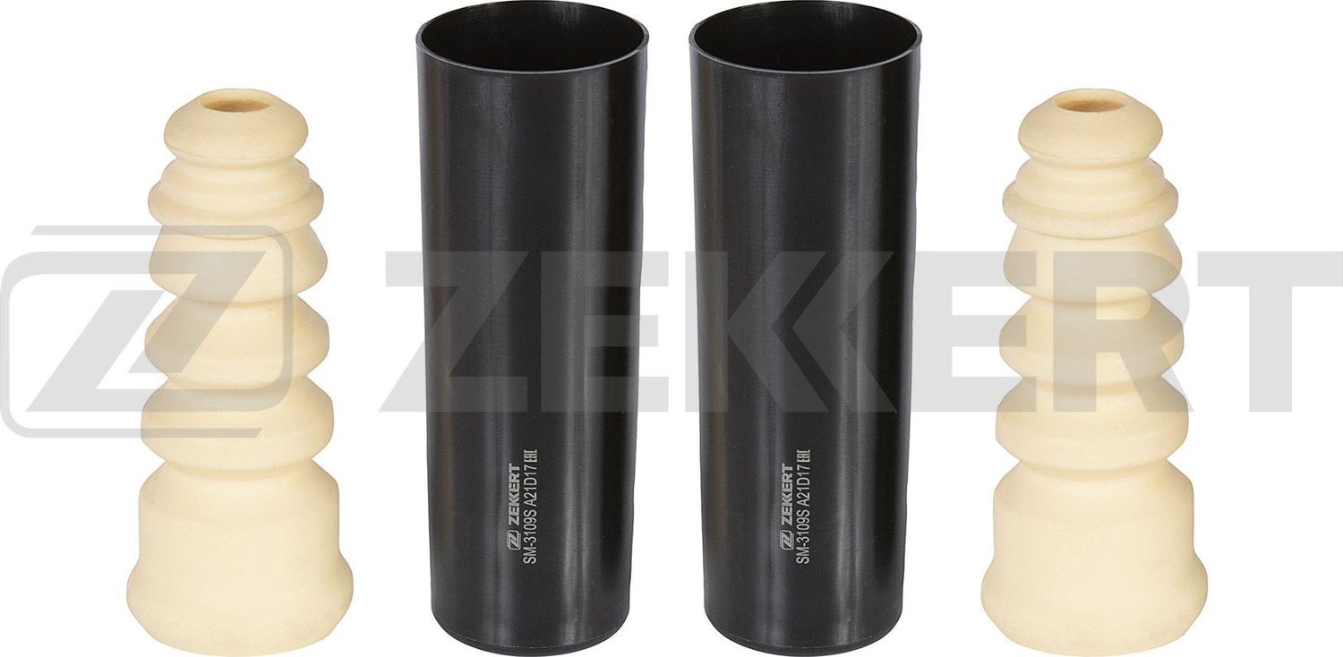 Комплект отбойников и пыльников амортизаторов (стоек) Zekkert (Полиуретан). Артикул SM-3109S
