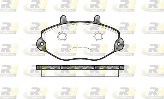 Тормозные колодки RoadHouse передние для Ford Transit V 1994-2000. Артикул 2392.00
