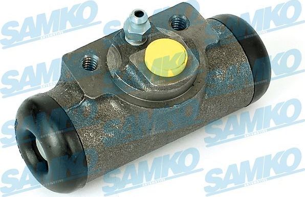 Тормозной цилиндр Samko (Серый чугун) задний для Dodge Caravan IV 2001-2007. Артикул C29076