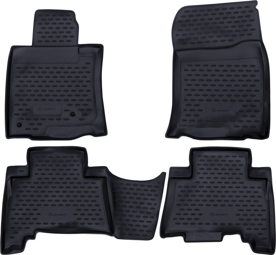 Коврики Element для салона Toyota Land Cruiser Prado 150 5-мест. 2009-2013 СЕРЫЕ. Артикул NLC.48.28.211k