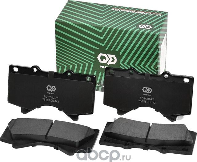 Колодки тормозные дисковые передние Performante (Pilenga). Артикул FDP3404T