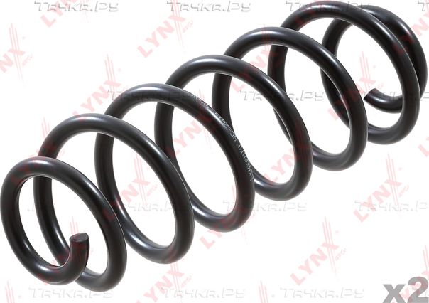 Пружина подвески LYNXauto задняя для Volkswagen Golf V 2004-2008. Артикул SC-2619