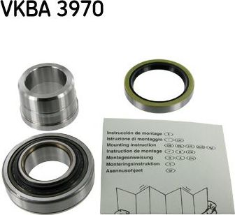 Ступичный подшипник (комплект) SKF. Артикул VKBA 3970