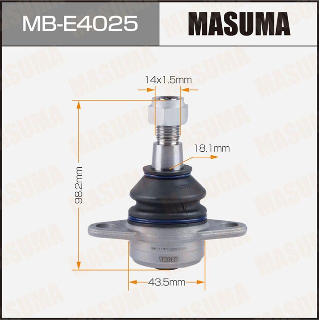 Шаровая опора MASUMA front low BMW X3 (E83) 03-06. Артикул MBE4025