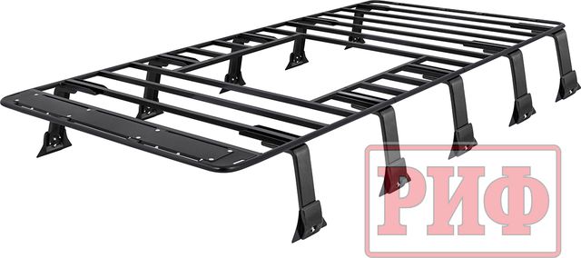Багажник (платформа) РИФ 1500х2750 мм для ГАЗ Соболь (с люком) 1998-2026. Артикул RIFGAZ-roof6
