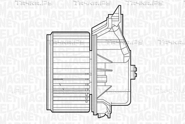 Вентилятор, мотор печки (отопителя) салона Magneti Marelli. Артикул 069412528010