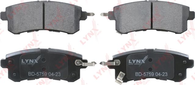 Тормозные колодки LYNXauto. Артикул BD-5759