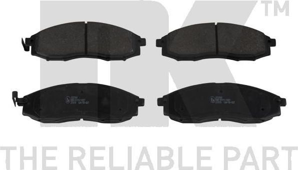 Тормозные колодки NK. Артикул 222260