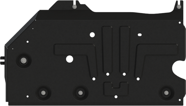 Защита Шериф (1,8 мм) для контура термостатирования Seres M7 гибрид 2023-2026. Артикул 6273