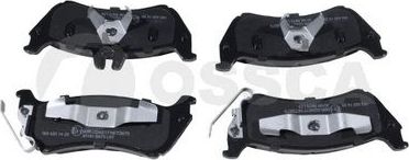 Тормозные колодки OSSCA задние для Mercedes-Benz M-Класс I (W163) 1998-2005. Артикул 16770