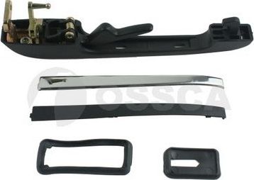 Ручка двери OSSCA левая для Audi 100 III (C3) 1982-1990. Артикул 00277