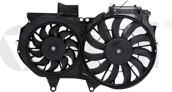 Вентилятор радиатора двигателя Vika. Артикул 11211894301