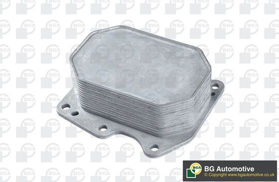 Радиатор масляный (маслоохладитель) для двигателя BGA (алюминий). Артикул CO2303