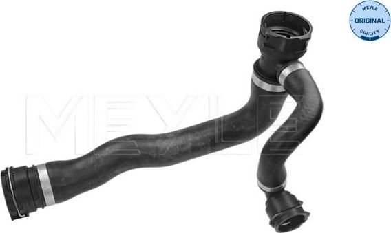 Патрубок системы охлаждения (радиатора) Meyle (EPDM (Этилен-пропиленовый каучук)). Артикул 319 222 0023