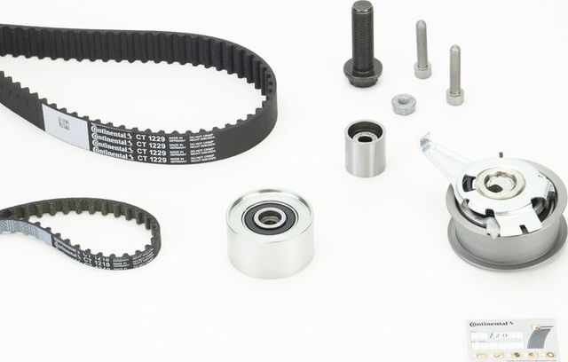 Ремень ГРМ с роликами (комплект) ContiTech для Audi A7 II (4K) 2018-2026. Артикул CT1229K2PRO