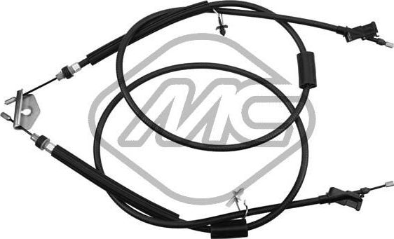 Трос ручника (тросик ручного тормоза) Metalcaucho. Артикул 81846