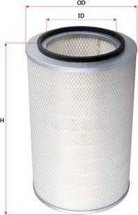 Воздушный фильтр Sakura. Артикул A-6804