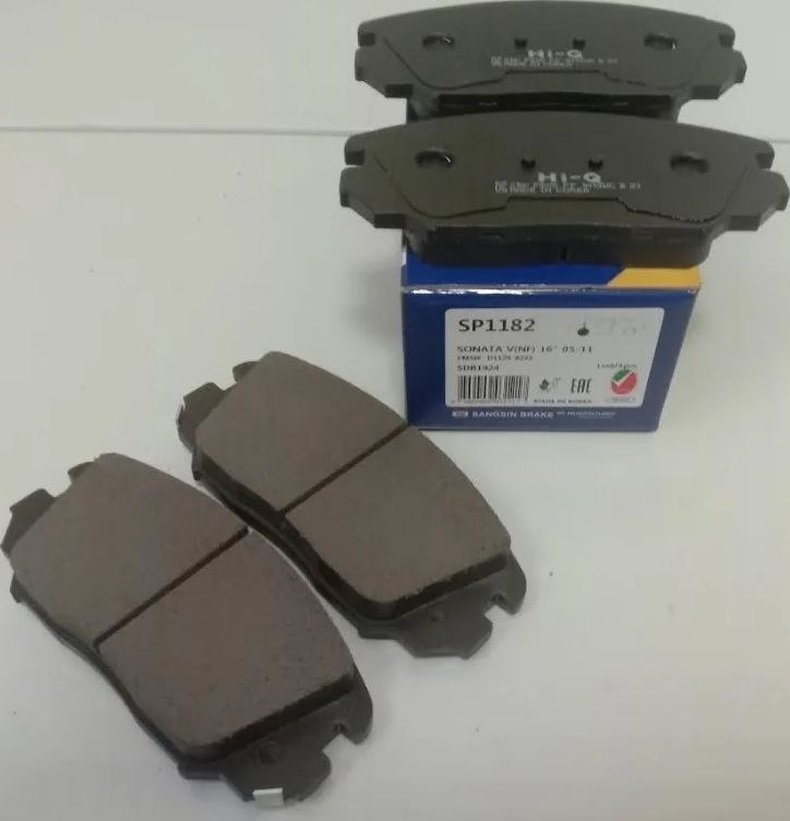 Тормозные колодки Sangsin Hi-Q. Артикул SP1182
