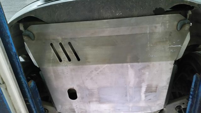 Защита алюминиевая Alfeco для картера и КПП Toyota Raum I 2WD 1997-2003. Артикул ALF.24.103al