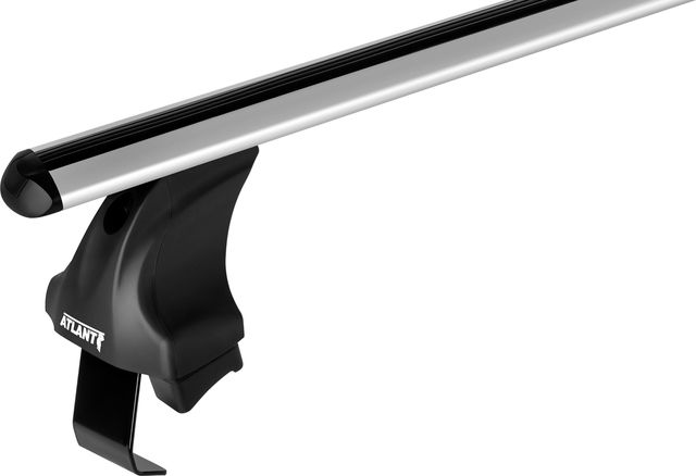 Багажник на крышу в сборе Атлант креп. за дверные проемы для Hyundai Solaris II седан 2017-2026 (Аэродинамические дуги). Артикул 7674