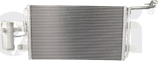 Радиатор кондиционера (конденсатор) Vika. Артикул 28200005901