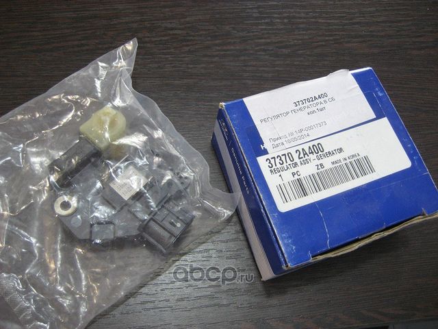 Реле-регулятор напряжения генератора Hyundai / KIA. Артикул 373702A400