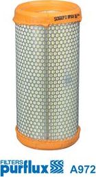 Воздушный фильтр Purflux для Renault 19 I 1989-1992. Артикул A972