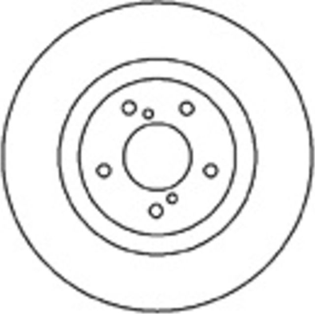 Тормозной диск MAPCO передний для Subaru Impreza I 1998-2000. Артикул 25584