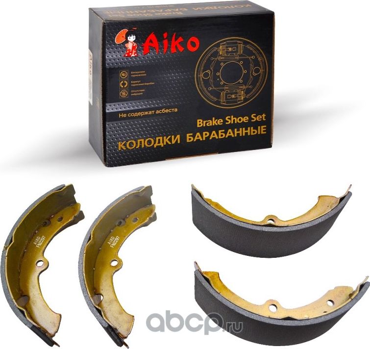 Колодки барабанные TOYOTA Dyna / NISSAN Atlas (Aiko). Артикул FN2297