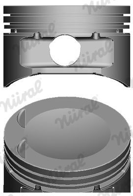 Поршневая група Nural. Артикул 87-306800-20