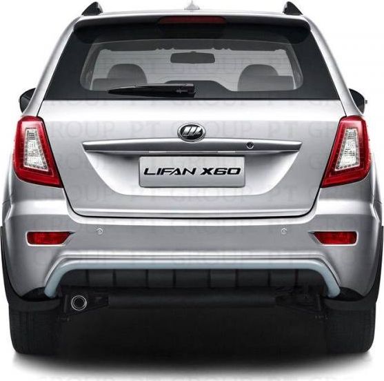 Защита PT Group заднего бампера d51мм ИСКРА (ППК) для Lifan X60 2012-2026. Артикул LFS-12-330101.11