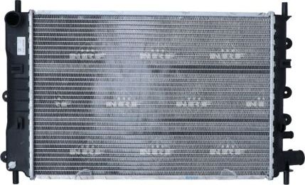 Радиатор охлаждения двигателя NRF EASY FIT для Ford Escort V 1990-2001. Артикул 514436