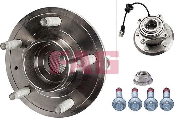 Ступица колеса с интегрированным подшипником Fag. Артикул 713 6449 00