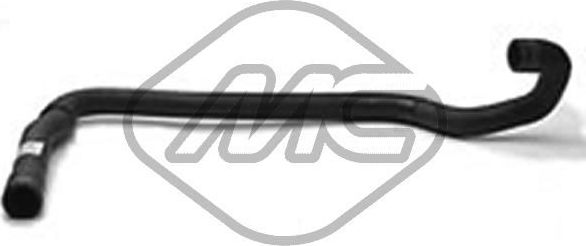 Патрубок радиатора (системы охлаждения) Metalcaucho. Артикул 98473