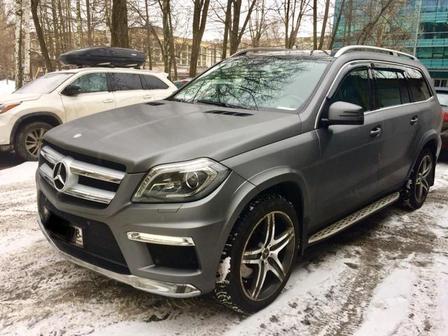 Дефлекторы Cobra Tuning c хромированным молдингом для окон Mercedes-Benz GL-Класс X166 2012-2016. Артикул M33412CR