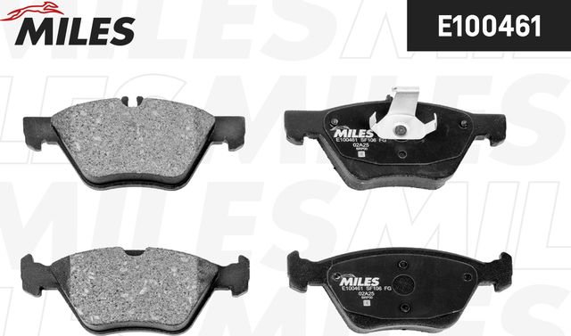 Тормозные колодки Miles (Semi-Metallic). Артикул E100461