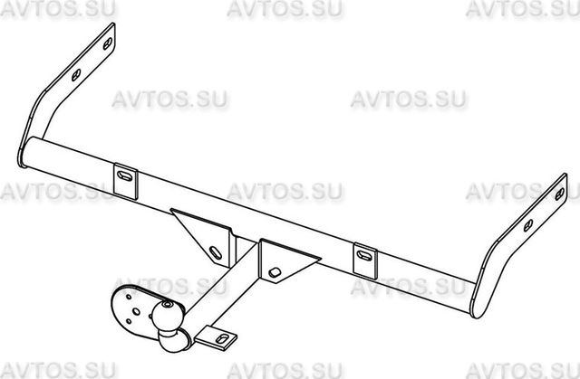 Фаркоп AvtoS для Datsun on-DO 2014-2020. Артикул DO 04