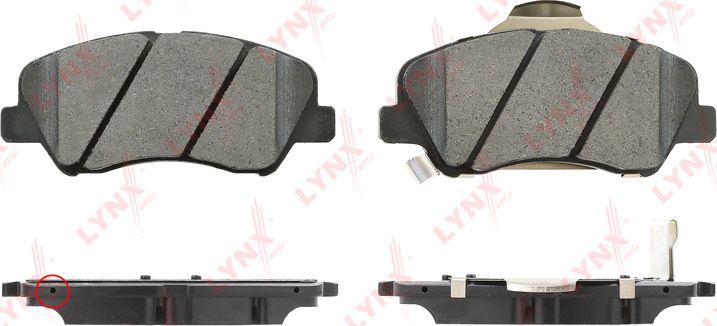 Тормозные колодки LYNXauto. Артикул BD-3636