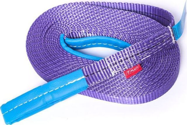 Удлинитель лебедочного троса (стропа) Tplus 4 т 20 м (ширина 30 мм). Артикул T000887