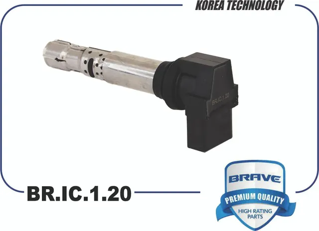 Катушка зажигания 036905715G BR.IC.1.20 Polo Sedan, Jetta, Passat, Rapid, Octavi (Brave) Brave. Артикул BRIC120