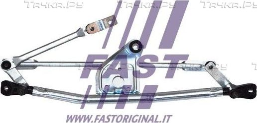 Трапеция стеклоочистителя (дворника) Fast передний для Fiat Qubo I 2008-2026. Артикул FT93122