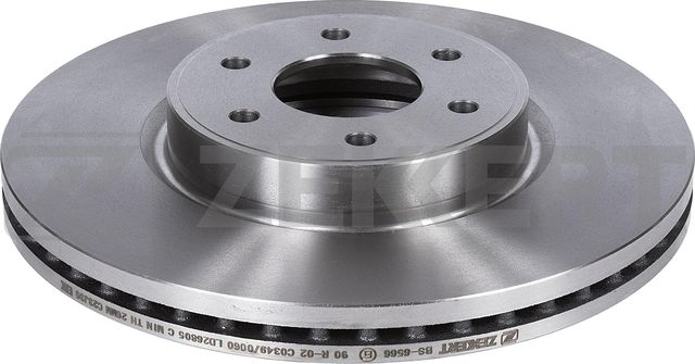 Тормозной диск Zekkert. Артикул BS-6566