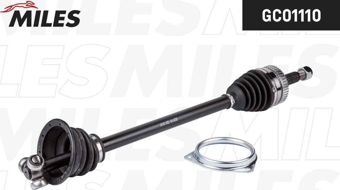 Полуось (привод в сборе, приводной вал) Miles. Артикул GC01110